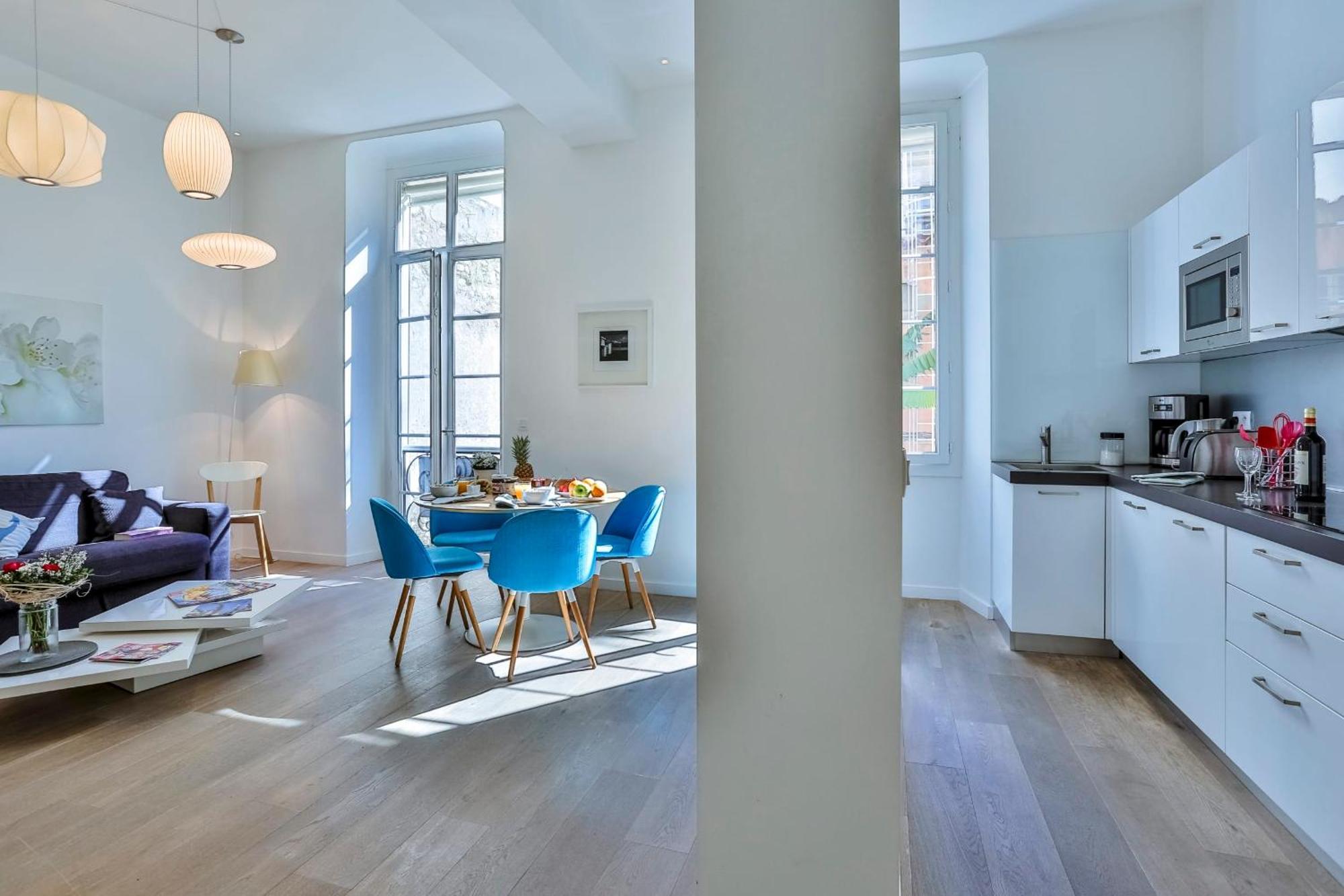 Liberte - Spacious Apartment City Center W Ac نيس المظهر الخارجي الصورة
